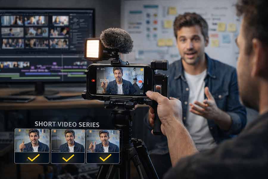 Création de formats courts : smartphone, caméra et montage dynamique
